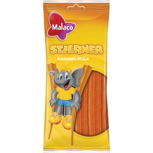Malaco STJERNER Karamell 92g