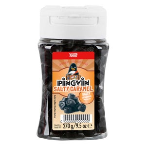 Toms Pingvin Pastiller Salty Caramel Dose 270g